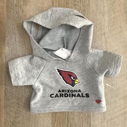 BUILD A BEAR ARIZONA CARDINALS HOODIE / NEW