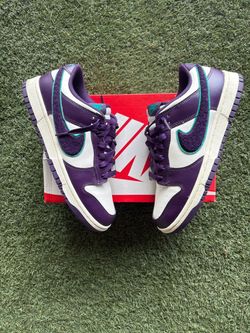 Nike Dunk Chenille Swoosh Sail Ground Purple