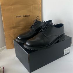 Saint Laurent Dress Shoes Black Mint 45 
