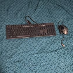Gaming Mouse And Keyboard 