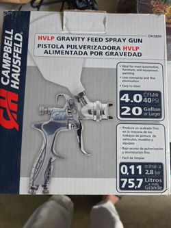 Campbell Hausfeld HVLP Gravity Feed Spray Gun DH5800