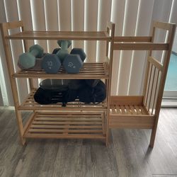 Shoe Rack and Umbrella/Yoga Mat Holder
