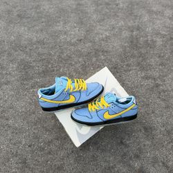 Nike SB Dunk Power Puff Bubbles Size 9.5 Men Gently Worn