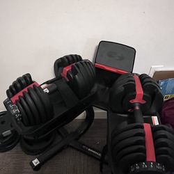 Bowflex Adjustable Weights And Weight Bench