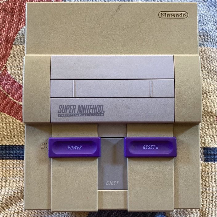 Super Nintendo Complete with 9 games