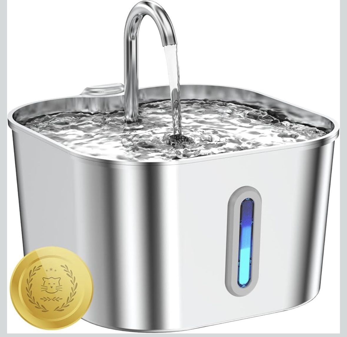 Cat Water Fountain (Stainless Steel)