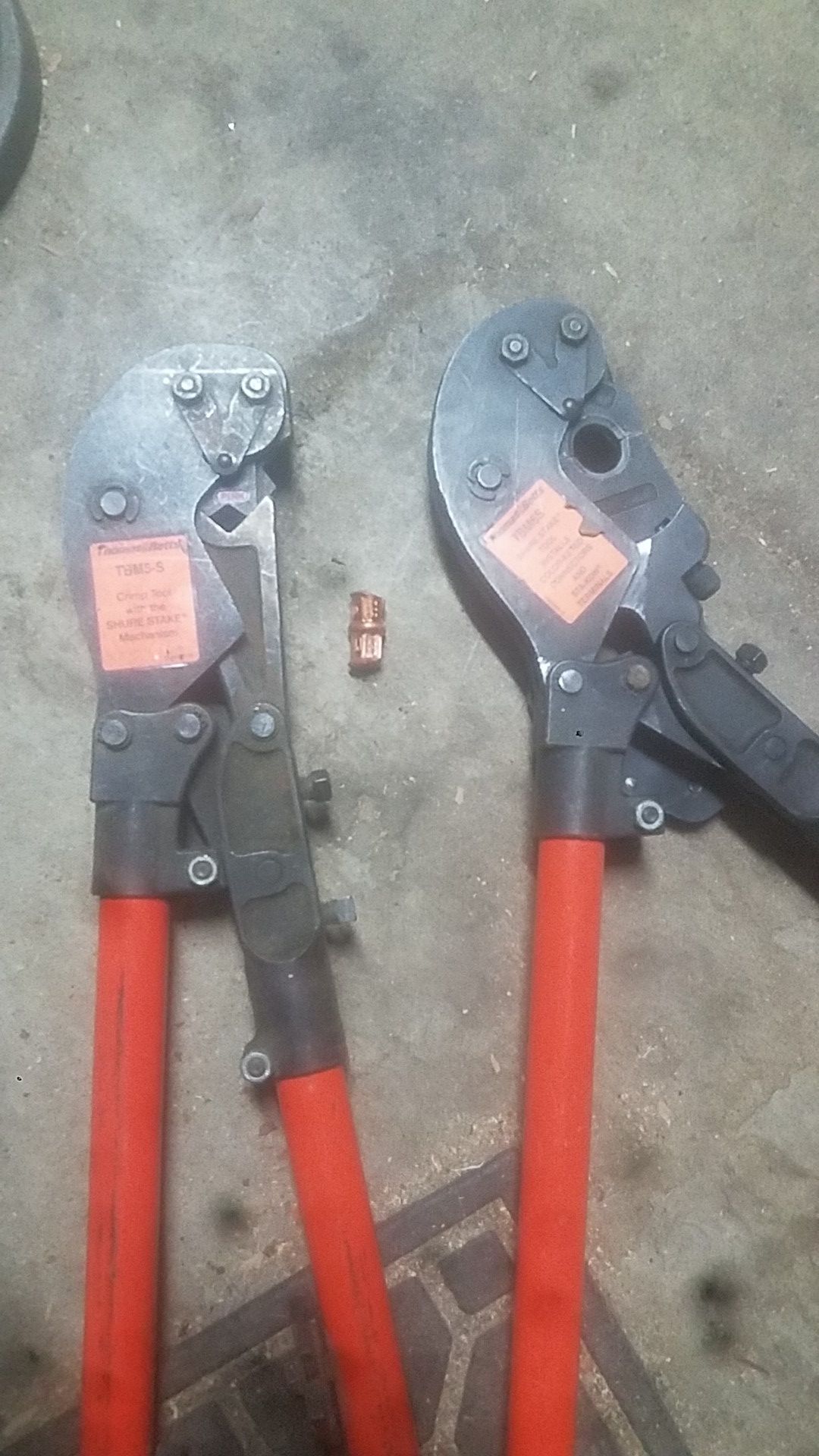 Eletrition, crimpers, Thomas &betts