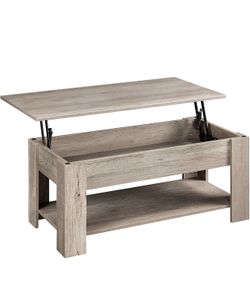 New Lift Top Grey Coffee Table With Storage
