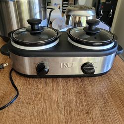 TRU Dual Slow Cooker
