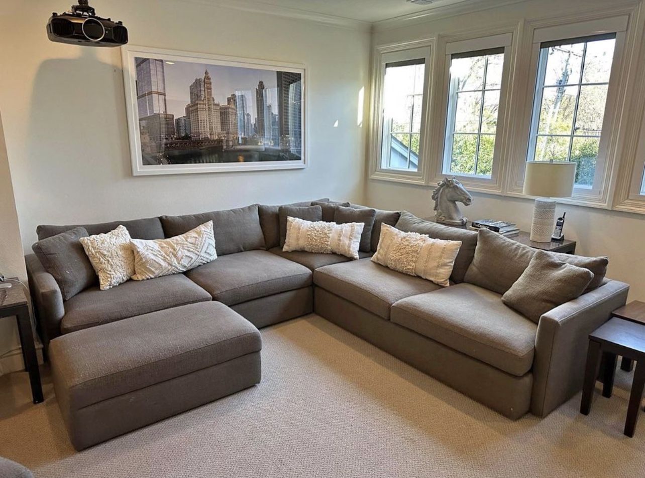 Crate And Barrel Lounge Sofa