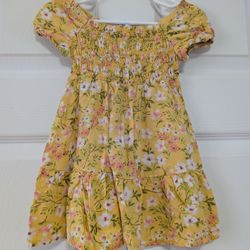 The Children's Place Sunny Floral Smocked Dress Size 2T