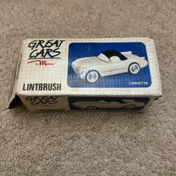 Vintage Great Cars Corvette Lint Brush by Maruca – Classic Car Desk Decor – With Box