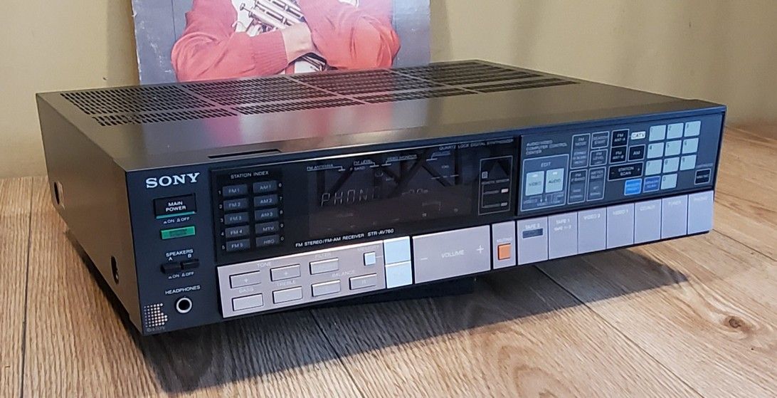 Vintage Sony 160 Watt Stereo Receiver w/phono
