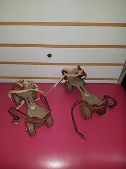 Vintage roller skates