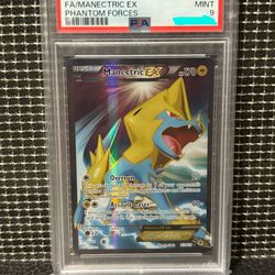 LOW POP Full Art Manectric PSA9