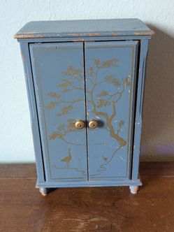 Vintage Small Doll Cabinet