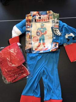 Captain America kids costume 4-6