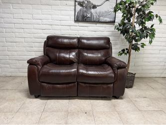 Leather couch