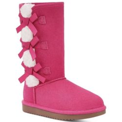 KOOLABURRA by UGG Kids TALL PINK SUEDE Winter Boot 13