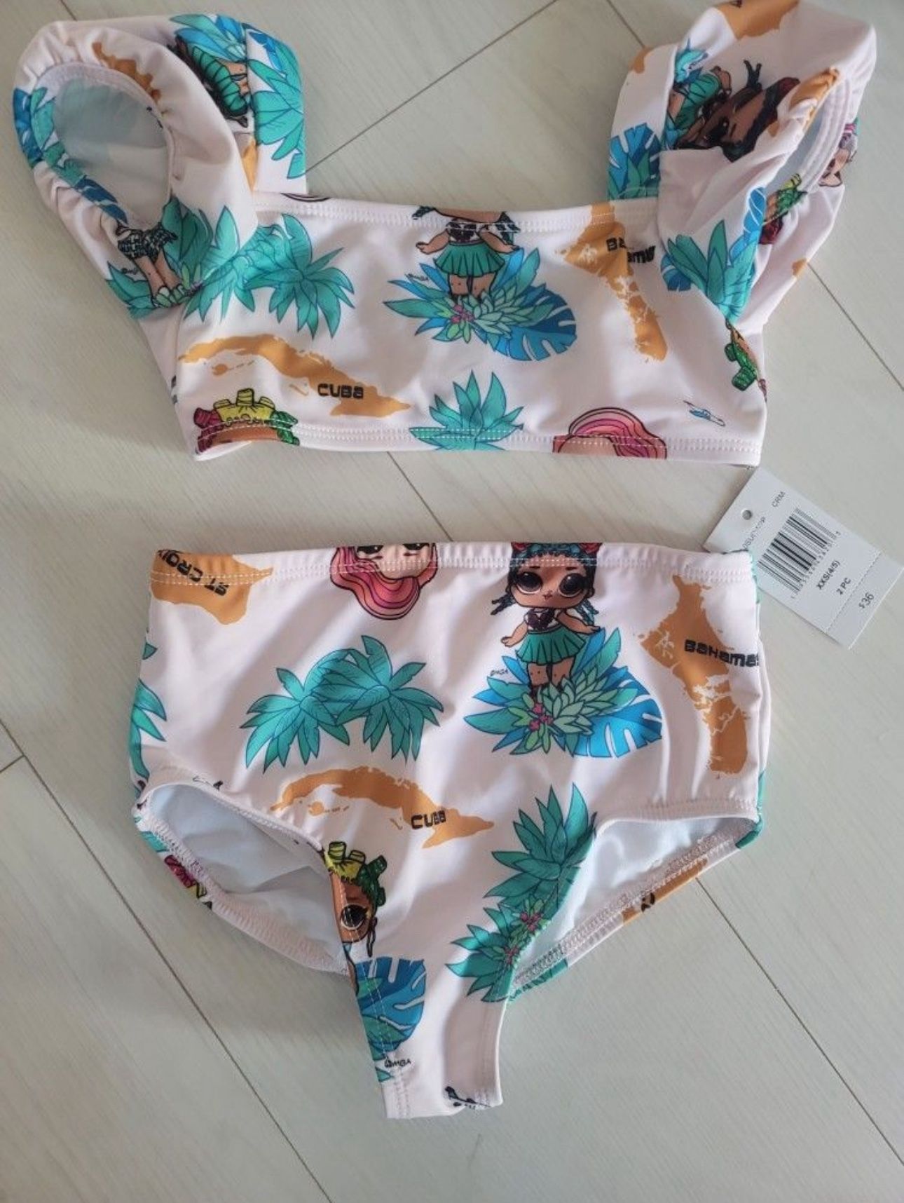 Toddler Girls 2 Piece Swimsuit