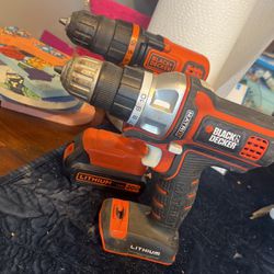 Black And Decker Drills With 1 Battery