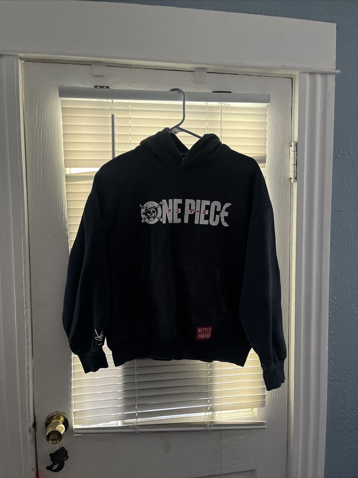 ONE PIECE © HOODIE - Blue | ZARA New Zealand