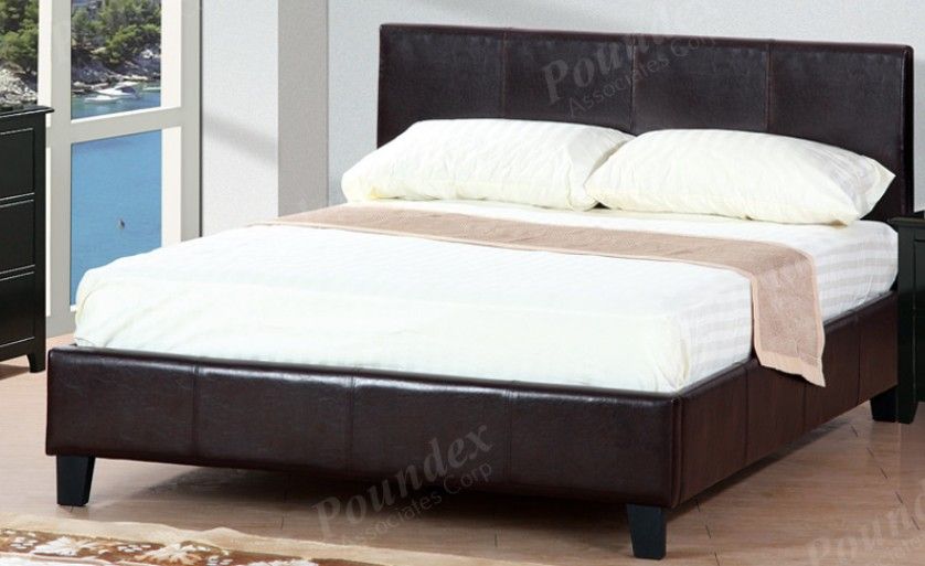 Brand new brown faux leather + 10