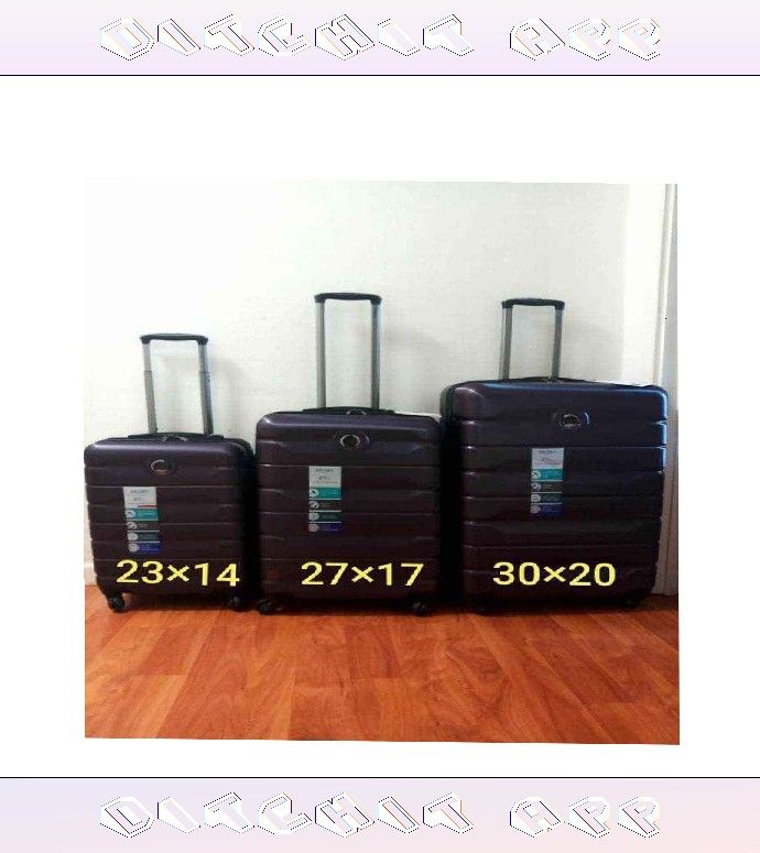 Space Smart Case Set 3 Piece Expandable Solution guess sea