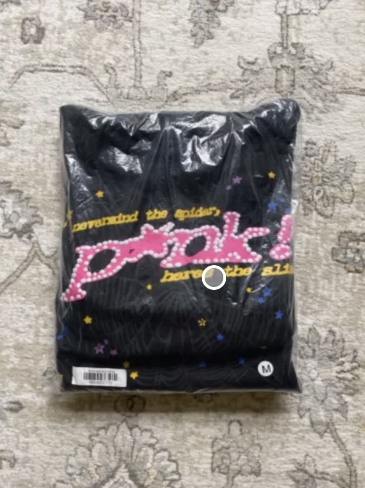 Spider Worldwide “BLACK” Hoodie - Ready to ship (Size M)