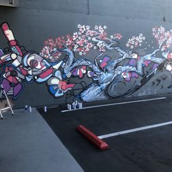 Painting  On A Wall 
