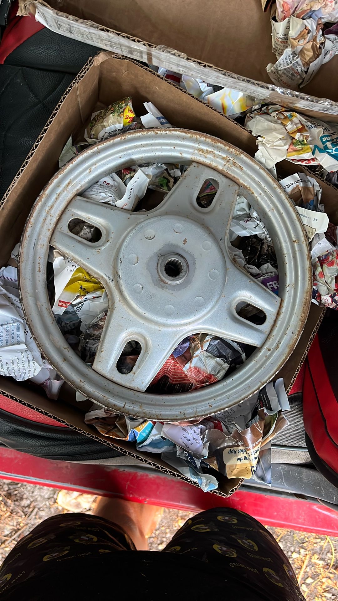 1986 Yamaha Jog Ce 50 Rear Wheel