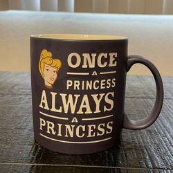 Disney Cinderella Once a Princess Always a Princess Ceramic Mug