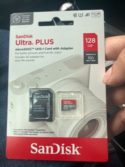 SanDisk Ultra Plus MicroSDXC adapter