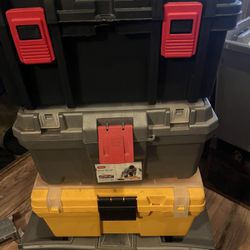 Three Tool Boxes 