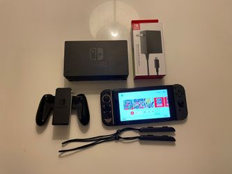 Nintendo Switch With Mario Kart