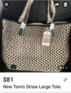 New Toms Tote