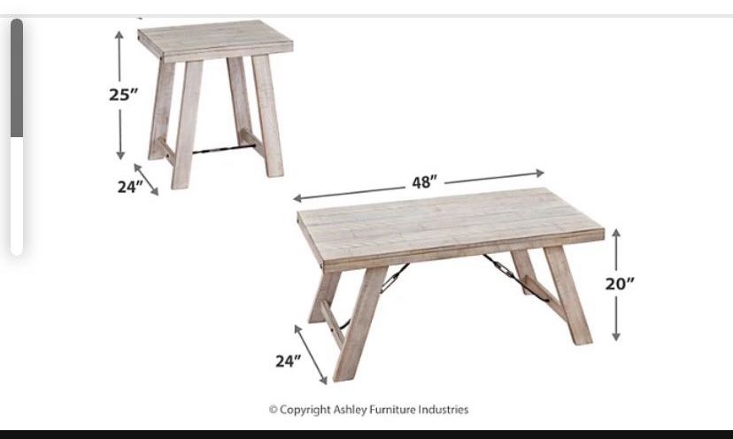 Brand New Coffee Table Set $280 Each Or Best Offer