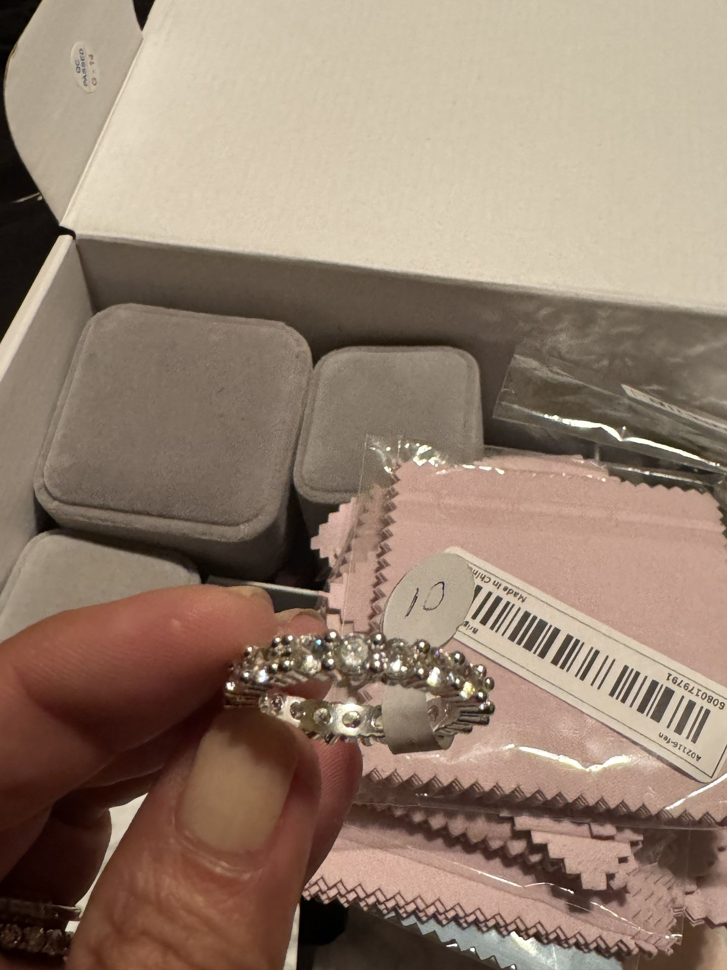 Size 10 Eternity Band 