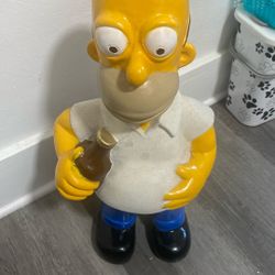 Homer Simpson Bank/Statue