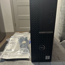 Dell Optiplex 7080 SFF Desktop | Core i7-10700 - 512GB SSD Hard Drive - 16GB RAM | 8 cores @ 4.8 GHz Win 11 Pro Black
