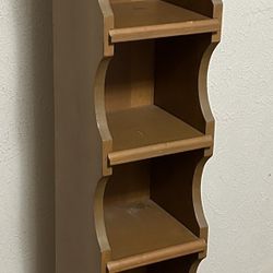 Wooden Seven Shelf Tower 