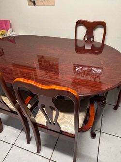 Wooden table (only table)