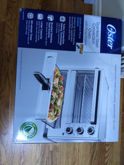 New Oster convection oven w pizza drawer