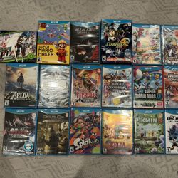 Sealed Nintendo Wii U Games