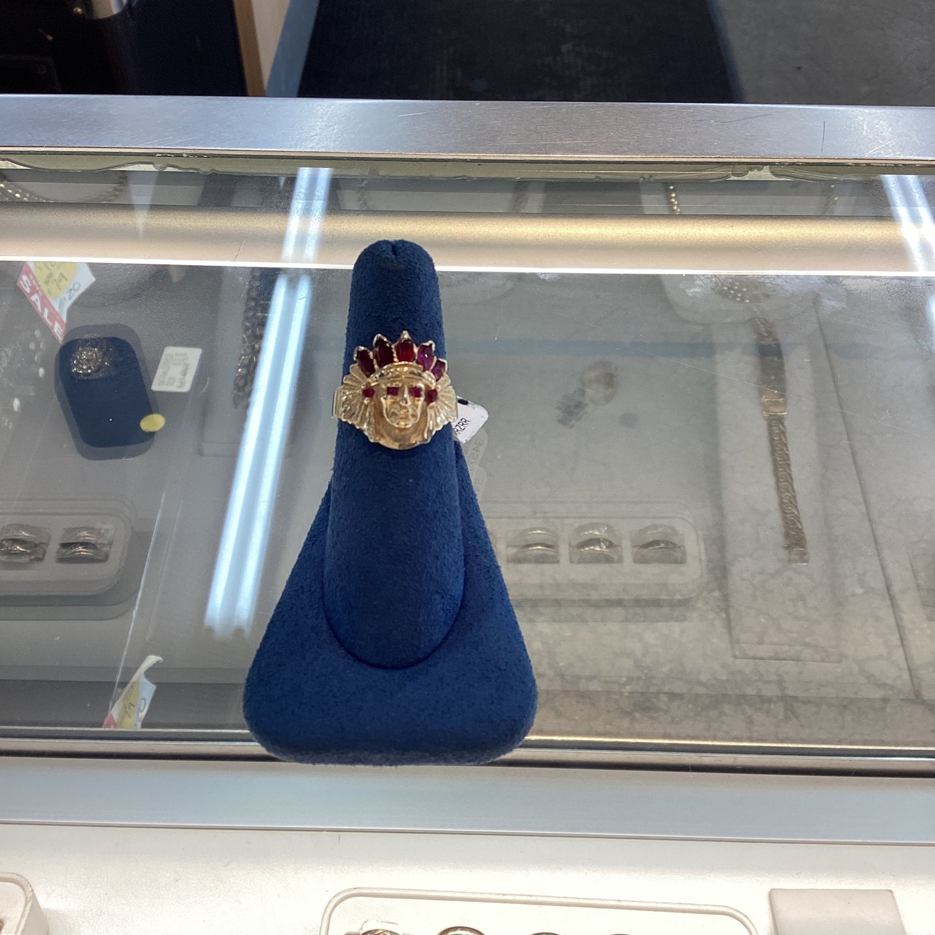 Indian Head 10k Ring