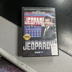 Jeopardy For The Sega Genesis 