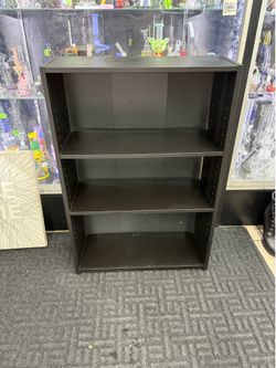 Black 3-Shelf Bookcase dresser