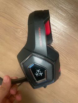 Gaming Headset with Microphone – Red & Black – Works Great