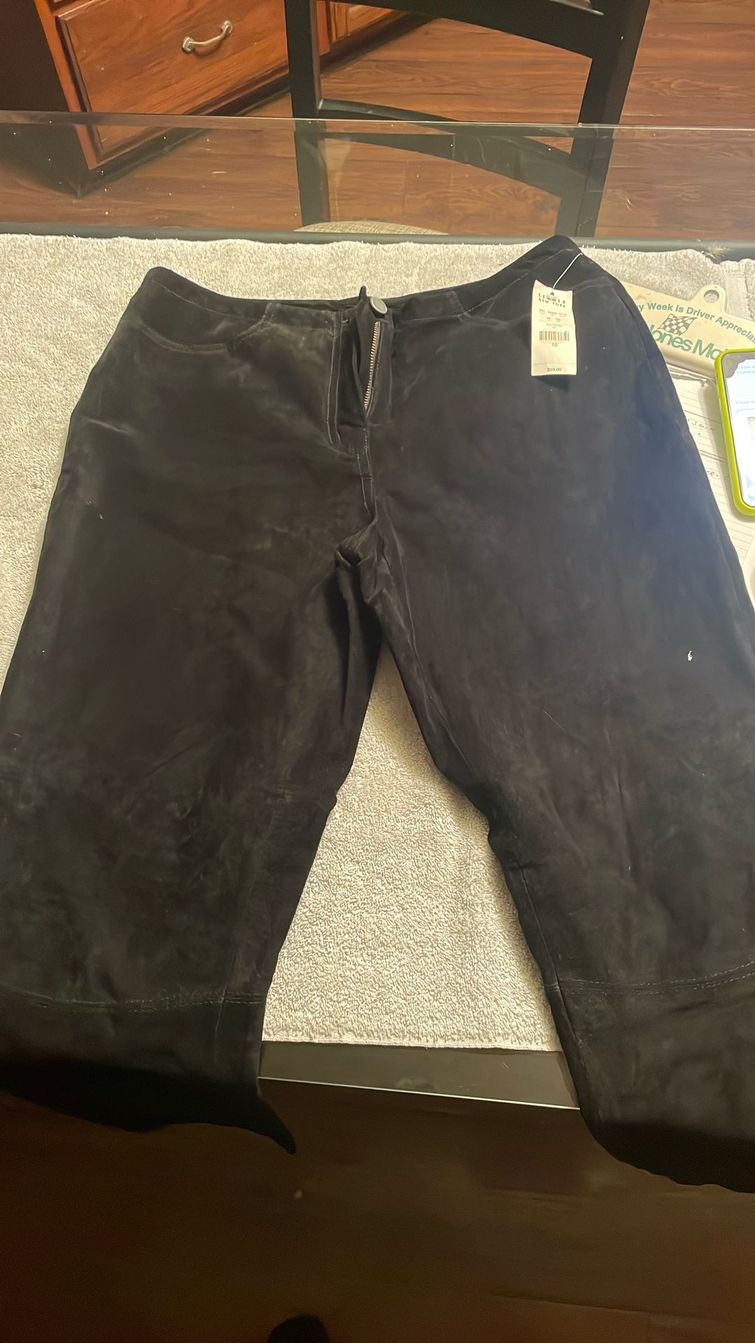 My Jeans100 % Leather Lining Size 10