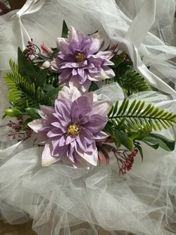 Chair Flower Decorations